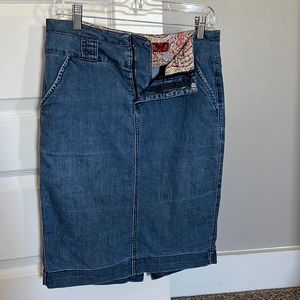 One 5 One denim skirt size small